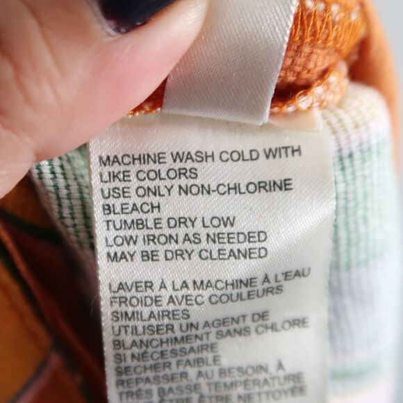 Free People Colorful Striped Pants - Size 4 - Picture 9 of 10